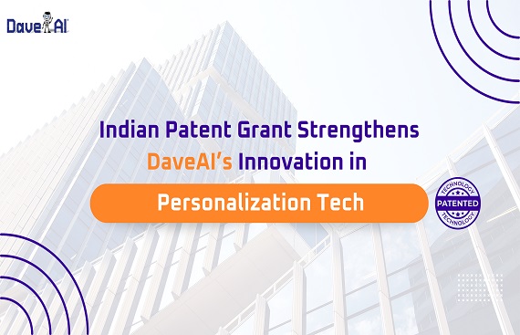 DaveAI announces Patent granted by the Government of India